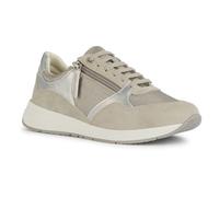 Geox Zapatillas D Bulmya B para niñas, Gris Claro, 39 EU