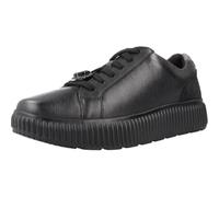 Geox D Graisy G, Zapatillas Mujer, Negro, 38 EU