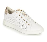 Geox D Jaysen B, Sneakers para Mujer, Multicolor (White/Gold), 35 EU