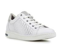 Geox Zapatillas D Jaysen B para niñas, White Lt Silver, 38 EU