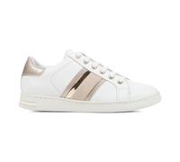 Geox D Jaysen E, Zapatillas Mujer, White Lt Gold, 37 EU