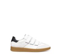 Geox Zapatillas D MELEDA A para Mujer, Color Blanco/lt Marfil, Talla 38 EU