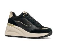 Geox Zapatillas D Spheria EC13 para Mujer, Color Negro, Talla 39 EU, Negro, 39 EU