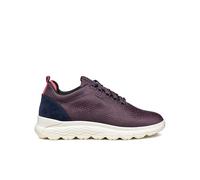 Geox Zapatillas D Spherica 4x4 B ABX para Mujer, Dk Purple Navy, 39 EU