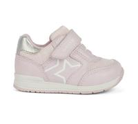 Geox Zapatillas de bebé B Rishon Girl A, Rosa y Plateado., 22 EU