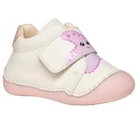 Geox Zapatillas de bebé para niña B TUTIM B, Blanco/Rosa, Talla 19 EU