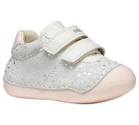 Geox Zapatillas de bebé para niña B TUTIM B, Color Blanco/LT Rosa, Talla 22 EU
