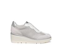 Geox Zapatillas para Mujer D ILDE A Off White, 38 EU