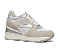 Geox Zapatillas de Mujer D Zosma A, Color Blanco y Gris., 40 EU