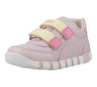 Geox Zapatillas de niña B IUPIDOO Girl A, Rosa y Amarillo, Talla 24 EU