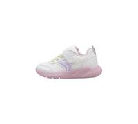 Geox Zapatillas Deportivas B Sprintye Girl D, Color Blanco/Rosa, Talla 25 EU