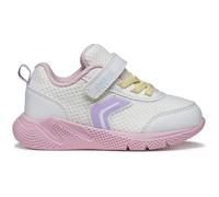 Geox Zapatillas Deportivas B Sprintye Girl D, Color Blanco/Rosa, Talla 26 EU