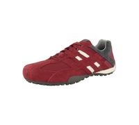 GEOX Zapatillas deportivas bajas 'Snake' azul oscuro / marrón / rojo oscuro / blanco 43 azul oscuro / marrón / rojo oscuro / blanco