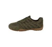 Geox Zapatillas deportivas para hombre Low U Snake Original, Verde oscuro., 43 EU