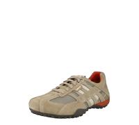 GEOX Zapatillas deportivas bajas 'Uomo Snake' camelo / taupe / blanco, Talla 40