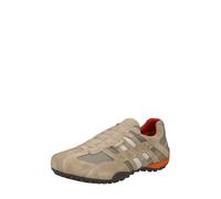 Geox Uomo Snake L, Zapatillas para Hombre, Beige (Beige/Dk Orange), 48 EU
