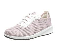Geox Zapatillas Deportivas de Cuero Aerantis con Cordones para Mujer (FS8975)