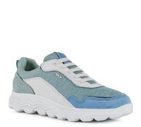 Geox Zapatillas Deportivas de Piel de Nappa Spherica Atado Elástico (FS9147)