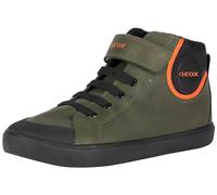Geox Zapatillas deportivas J Gisli Boy F para niño, Dk Green Black, 32 EU