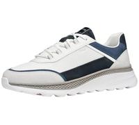 Geox Zapatillas Deportivas para Hombre U Spherca Actif X1, Color Blanco/Azul Marino, Talla 45 EU