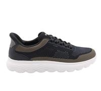 Geox Zapatillas Deportivas para Hombre, U Spherca Plus E, Color Negro/Militar, Talla 46 EU