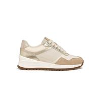Geox Zapatillas D DESYA A para Mujer, Papyrus/LT Gold, 39 EU
