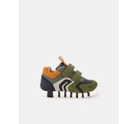 Geox B IUPIDOO Boy D, Zapatillas para Bebé-Niños, DK Green/Black, 22 EU