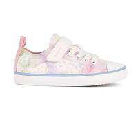Geox Zapatillas J Gisli Girl A para niña, Blanco y Rosa, 33 EU