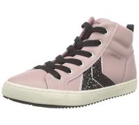 Geox Zapatillas J Kalispera Girl B para niña, Rosa Antigua Negra, 26 EU