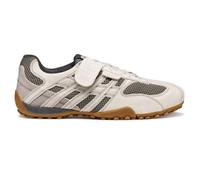 Geox U Snake Original A - SUE MESH LT Sand/DK Grey, Blanco, 42 EU