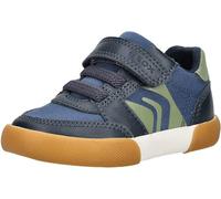 Geox Zapatillas para bebé B GISLI Boy A, Azul Marino/Oliva, Talla 23 EU