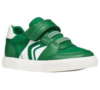 Geox Zapatillas para bebé B GISLI Boy A, Color Verde/Blanco, Talla 22 EU