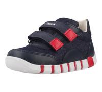 Geox Zapatillas para bebé B IUPIDOO Boy C, Azul Marino/Rojo, Talla 23 EU