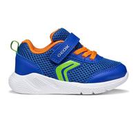 Geox Zapatillas para bebé B Sprintye Boy C, Color Azul y Naranja, Talla 22 EU