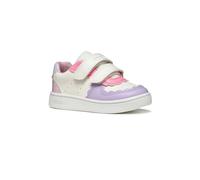 Geox Zapatillas para bebé niña B ECLYPER Girl A, Optic White/LT Lilac, Talla 21 EU
