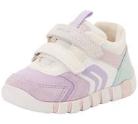Geox Zapatillas para bebé niña B IUPIDOO Girl C, Lavanda/Blanco, Talla 23 EU