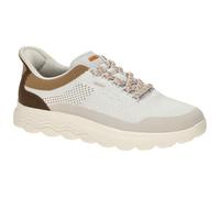Geox Zapatillas para Hombre U Spherca Plus E, Color Blanco Roto/marrón, 44 EU