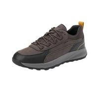 Geox Zapatillas para Hombre U Terrestre A, Dk Coffee Black, 43 EU
