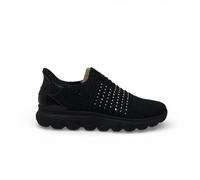 Geox Zapatillas para Mujer D Spherca Plus C, Color Negro, Talla 38 EU