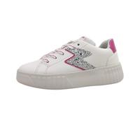 Geox Zapatillas para niña J Mikiroshi Girl A, Color Blanco Fucsia., 32 EU
