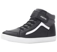Geox Zapatillas para niño J Gisli Boy C, Black Dk Grey, 37 EU