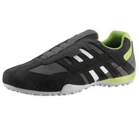 Geox Uomo Snake B, Zapatillas Hombre, Verde Lima Grafito, 40 EU