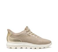 Geox Deportiva para Mujer Spherica Plus D557MA de la Talla 39 en Color Taupe_Gold
