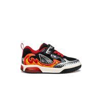 Geox Zapatillas transpirables con LED Inek. Talla 37. Color Negro