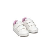 GEOX Zapatillas transpirables con velcro Eclyper. Color blanco/rosa