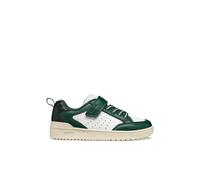 GEOX Zapatillas transpirables con velcro WASHIBA. Color blanco/verde