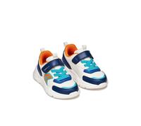 Geox J Loftus Boy B - Zapatillas Deportivas, Color Blanco/Azul, Talla 32 EU