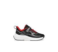 GEOX Zapatillas transpirables PRO-RAN. Color negro/rojo