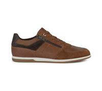 Geox Zapatillas U Renan B para Hombre, Marrón Dk Brown, 45 EU
