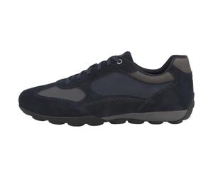 Geox Zapatillas U Snake 2.0 C para Hombre, Azul Marino, 41 EU
